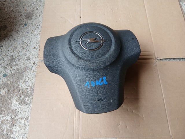 Opel Corsa D 2006-2014 Légzsák Használt sárga zöld Kormány légzsák bal 13235770