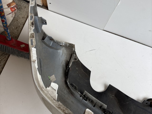 10189 Opel Astra K hátsó Lökhárító Fehér 5 ajtós