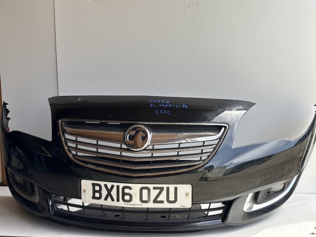 10197 Opel Meriva B 2014-2017 első Lökhárító Fekete Z22c facelift