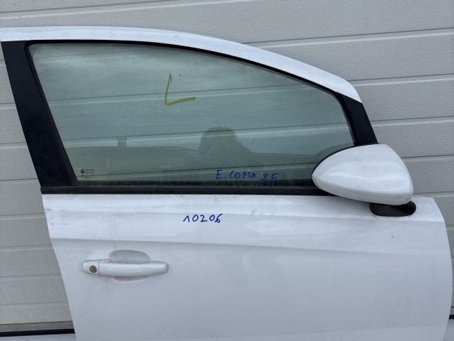 10206 Opel Corsa E Jobb első Ajtó Fehér Z40r