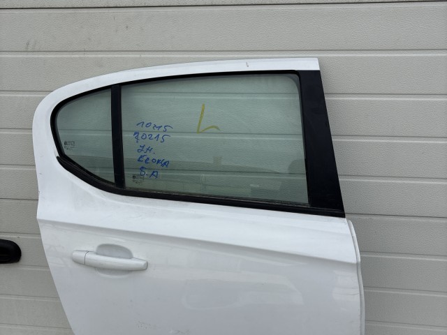 10215 Opel Corsa E Jobb hátsó Ajtó Fehér