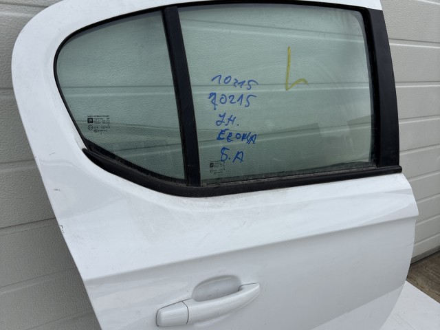 10215 Opel Corsa E Jobb hátsó Ajtó Fehér