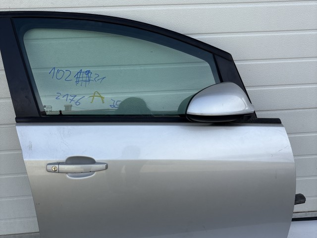 10221 Opel Astra J 2009-2015 Jobb első Ajtó Ezüst Szürke Z176