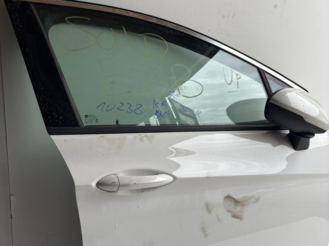 10238 Opel Astra K Jobb első  Ajtó Fehér Z40r