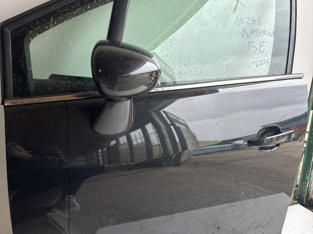 10246 Opel Meriva B 2010-2017 Bal első Ajtó Feket Z22c