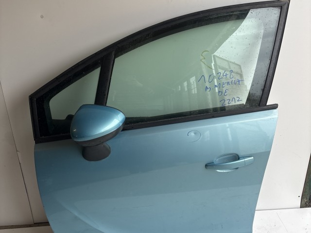 10248 Opel Meriva B 2010-2017 Bal első  Ajtó zöld Z21z