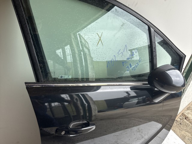 10251 Opel Meriva B 2010-2017 Jobb első Ajtó Fekete Z22c
