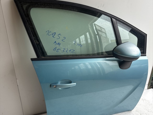 10252 Opel Meriva B 2010-2017 Jobb első Ajtó Használt Kék z21z