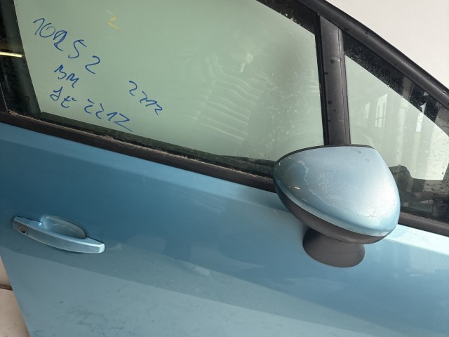 10252 Opel Meriva B 2010-2017 Jobb első Ajtó Használt Kék z21z