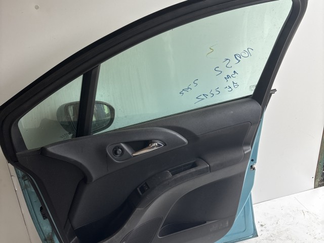 10252 Opel Meriva B 2010-2017 Jobb első Ajtó Használt Kék z21z