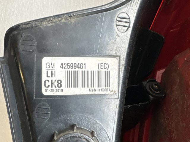 10268 Opel Mokka Jobb hátsó Lámpa