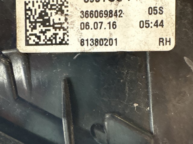 10292 Opel Astra K Jobb hátsó Lámpa 5 ajtós