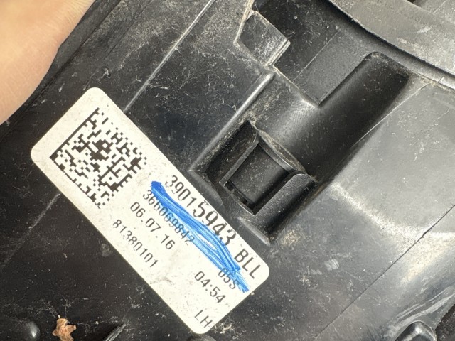 10290 Opel Astra K Bal hátsó Lámpa 5 ajtós
