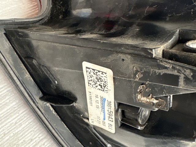 10288 Opel Astra K Bal hátsó Lámpa 5 ajtós