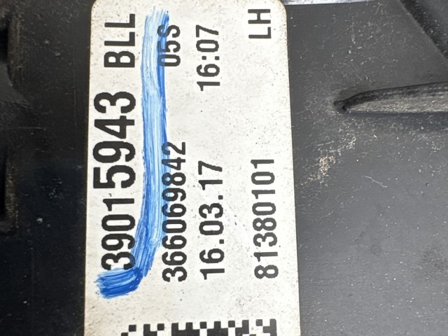 10289 Opel Astra K Bal hátsó Lámpa 5 ajtós