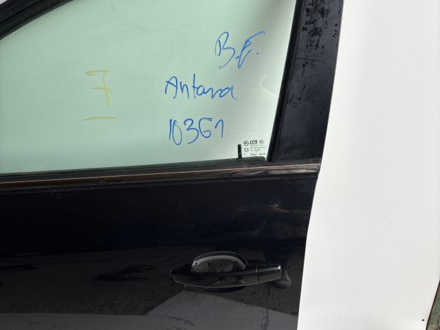 10361 Opel Antara 2006-2015 Bal első Ajtó Fekete Z22c