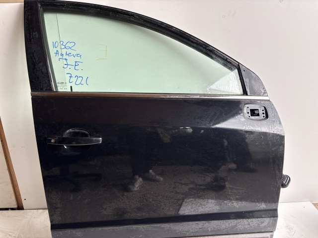 10362 Opel Antara 2006-2015 Jobb első Ajtó Fekete Z22c