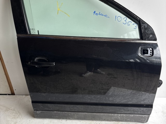 10363 Opel Antara 2006-2015 Jobb első Ajtó Feket Z22c