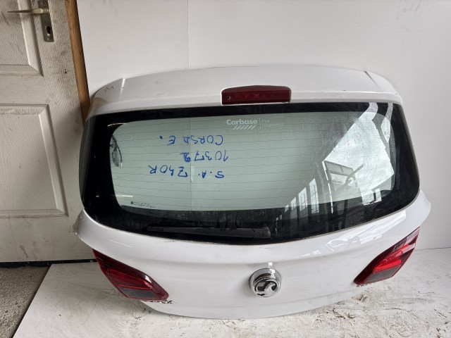 10372 Opel Corsa E 2014- 2019 Csomagtérajtó Fehér 5 ajtós