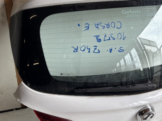 10372 Opel Corsa E 2014- 2019 Csomagtérajtó Fehér 5 ajtós