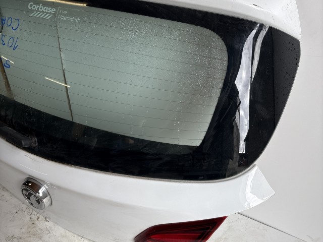 10372 Opel Corsa E 2014- 2019 Csomagtérajtó Fehér 5 ajtós