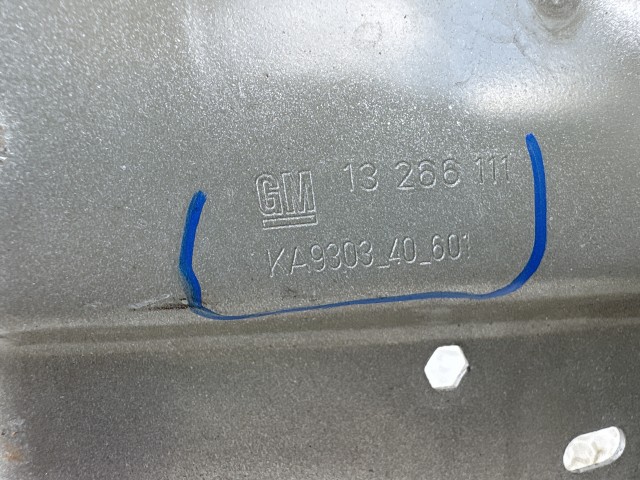 Opel Meriva B 2010-2017 Lámpa tartó Használt bal első