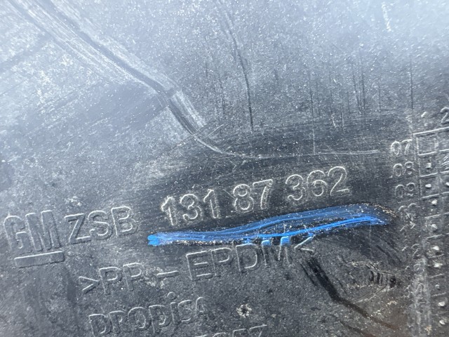 Opel Corsa E 2014-2019 Bal hátsó  Kerékjárati dobbetét Használt 5 ajtós 