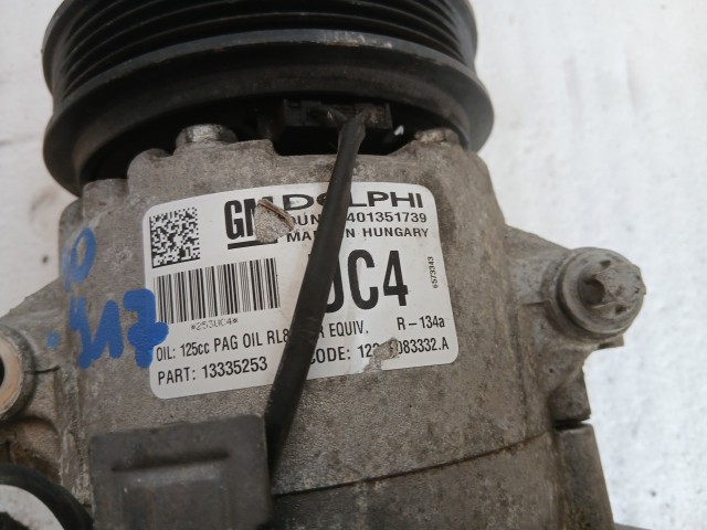 Opel Astra J 2009-2015 Klíma kompresszor Használt  
