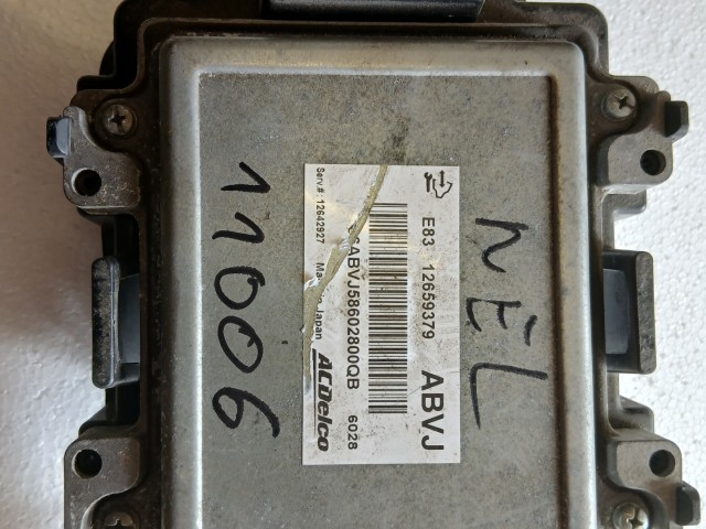 Opel Meriva B 2010-2017 Motorvezérlő Használt  1.4 turbó