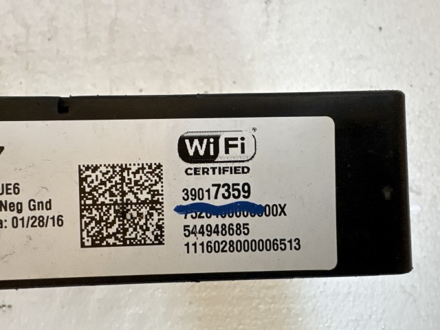 Opel Astra K 2015 Wifi modul