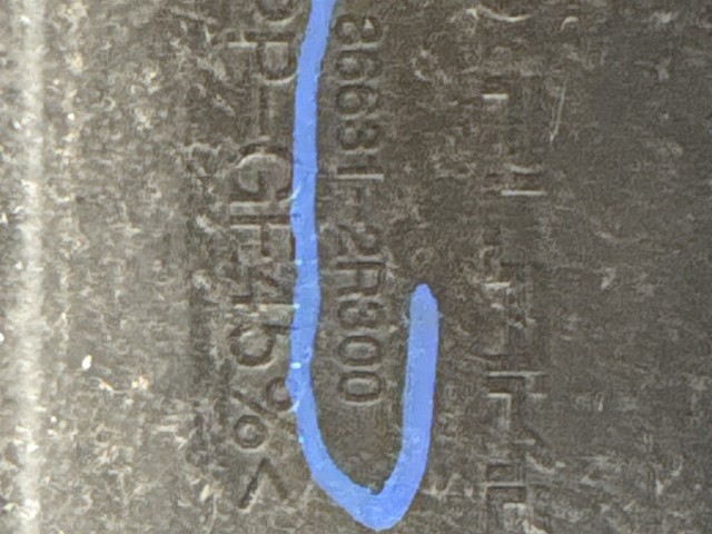 Hyundai I 30 2007-2011 hátsó Lökhárító tartó Használt