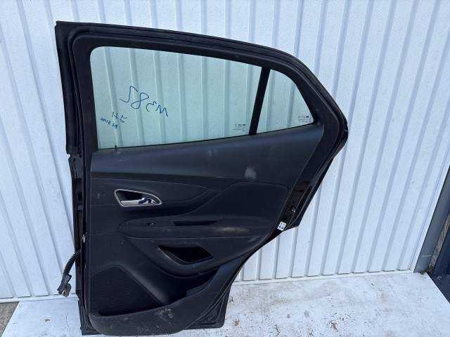 11382 Opel Mokka 2012 Jobb hátsó Ajtó Fekete Z22c
