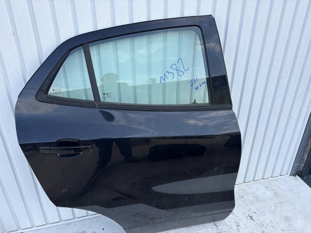 11382 Opel Mokka 2012 Jobb hátsó Ajtó Fekete Z22c
