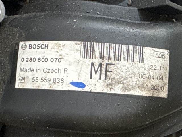 Opel Meriva A 2003-2010 Szívósor 1.4 twinport z14xep