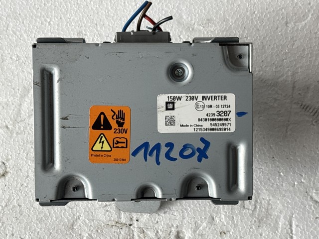 Opel Mokka 2012 ÁRAMÁTALAKITÓ INVERTER
