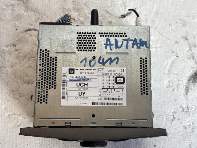 Opel Antara 2006-2015 Rádió Használt Cd-s   