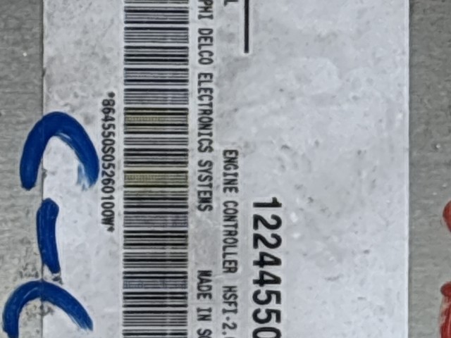 Opel ZAFIRA B Motorvezérlő Használt  1.6 CNG
