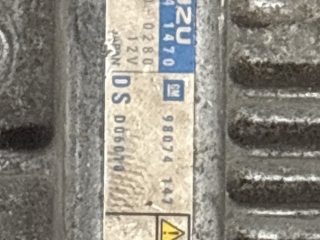 Opel Meriva A 2003-2010 Motorvezérlő Használt  z17dth
