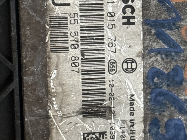 Opel Zafira B 2005-2014 2005-2014 Motorvezérlő Használt   
