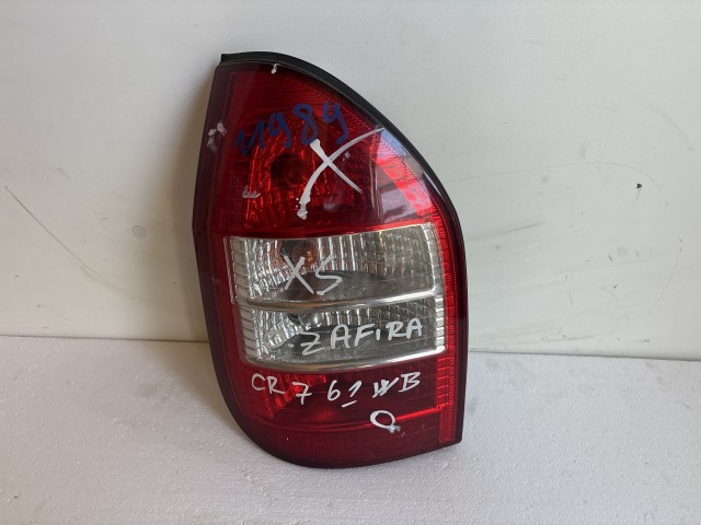 11989 Opel Zafira A 1999-2005 1999-2005 Lámpa , Fényszóró Használt Bal hátsó