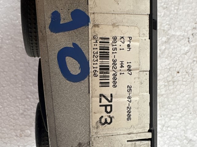Opel Astra H 2004-2010 2004-2010 Fűtéskapcsoló