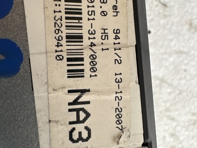 Opel H astra 2004-2014 Fűtéskapcsoló