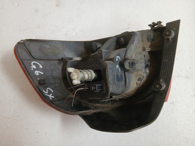 6941 Volkswagen Golf 6 2008-2013 Bal hátsó Lámpa