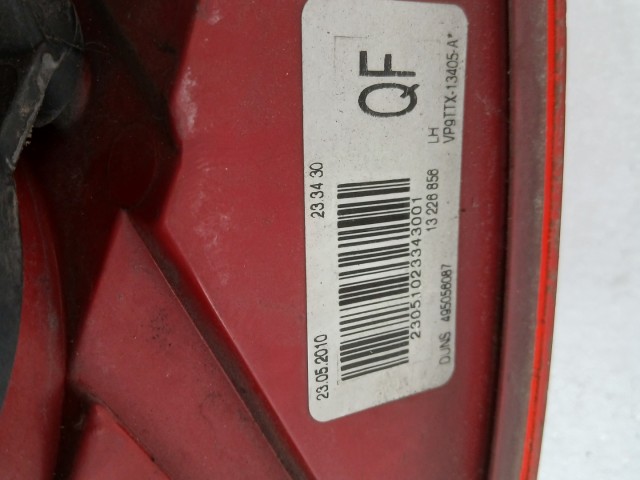 6974 Opel Insignia 2008-2016 Jobb hátsó Lámpa kombi