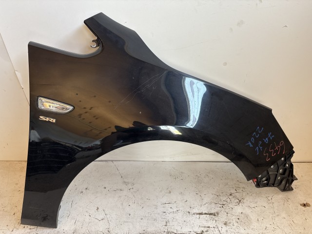 6433 Opel Astra J 2009-2015 Jobb első Sárvédő Fekete Z20R