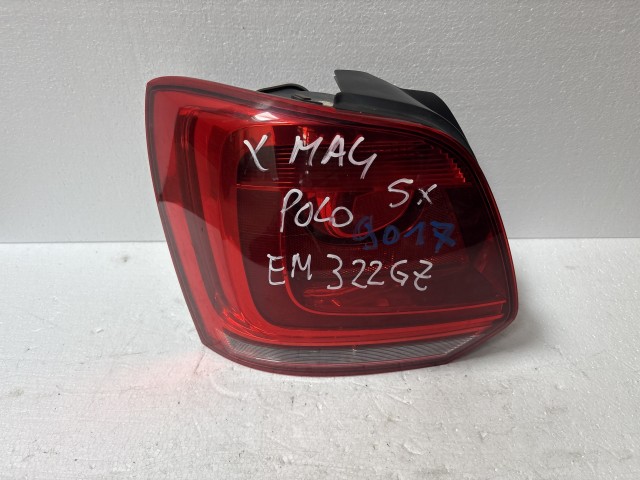 9017 Volkswagen Polo 6r 2009-2017 Bal hátsó Lámpa