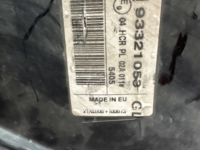 7017 Opel Meriva A 2003-2010 Bal első Lámpa Fényszóró