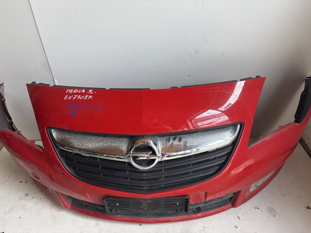 12177 Opel Meriva B 2013-2017 Első Lökhárító Piros facelift