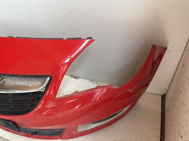 12177 Opel Meriva B 2013-2017 Első Lökhárító Piros facelift