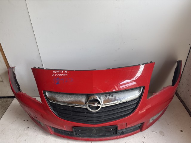 12177 Opel Meriva B 2013-2017 Első Lökhárító Piros facelift
